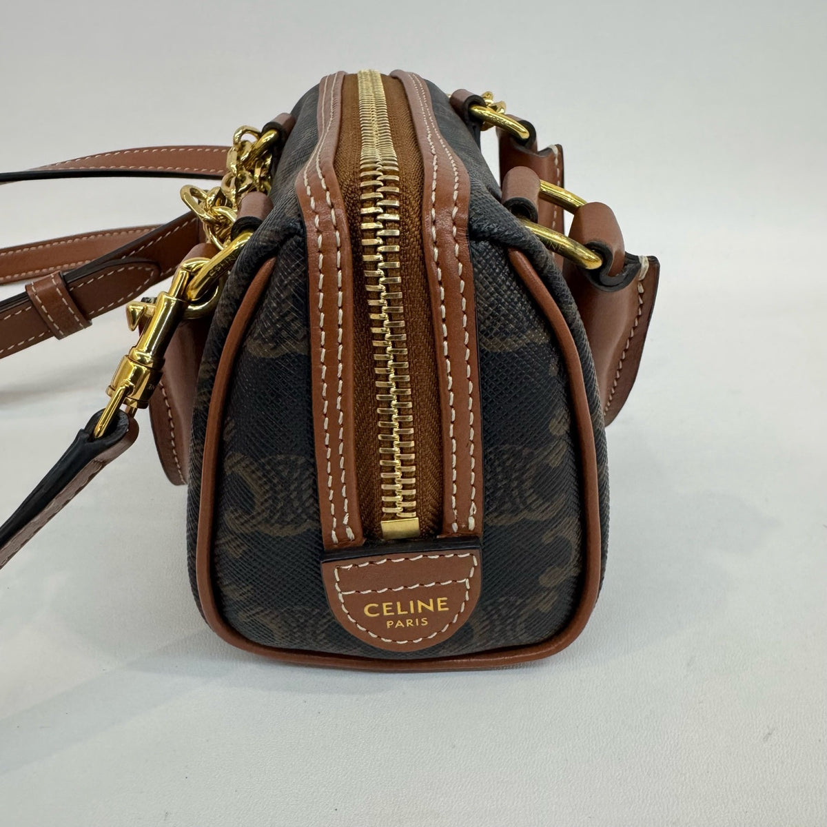 Celine - Nano Cube - Synthetic - Brown - (mini)