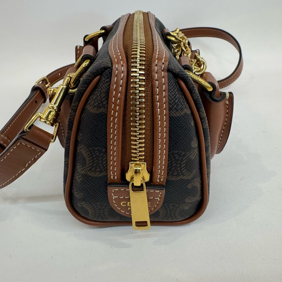 Celine - Nano Cube - Synthetic - Brown - (mini)