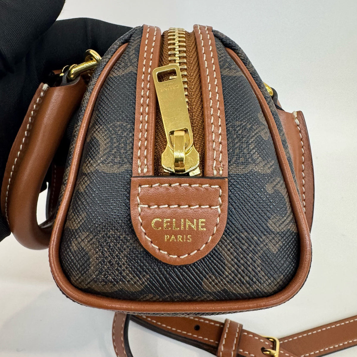 Celine - Nano Cube - Synthetic - Brown - (mini)