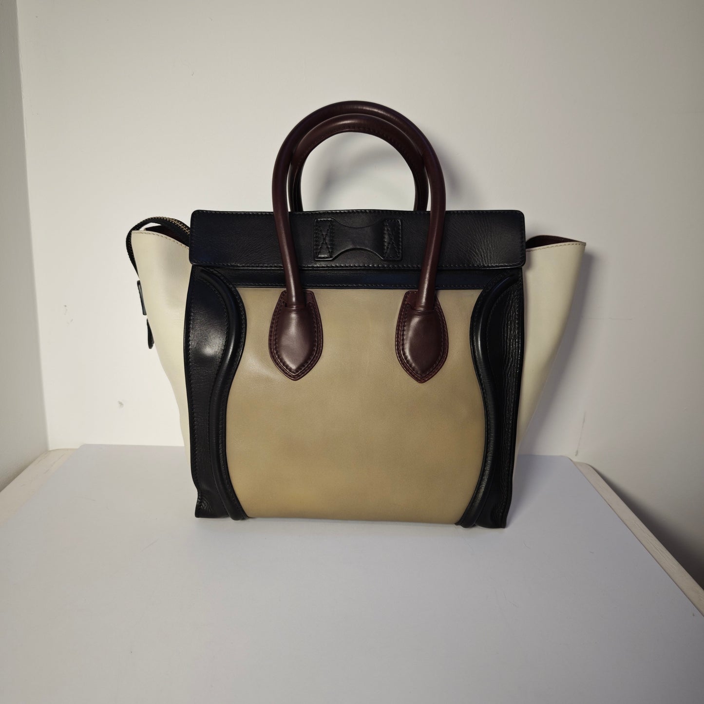 Celine - Nano Luggage - Leather - Beige - (large)