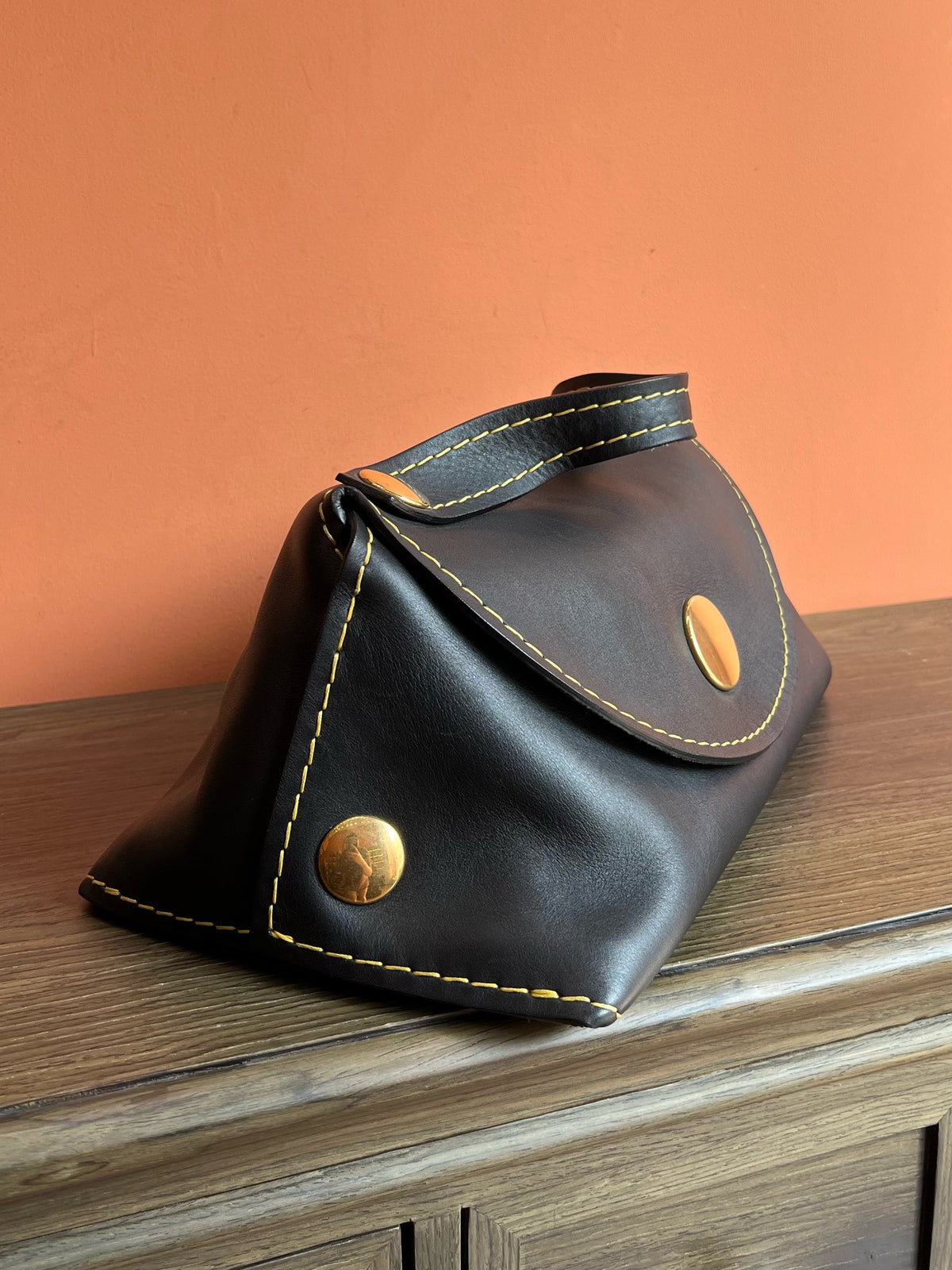 Celine - Orb Ribit - Leather - Black