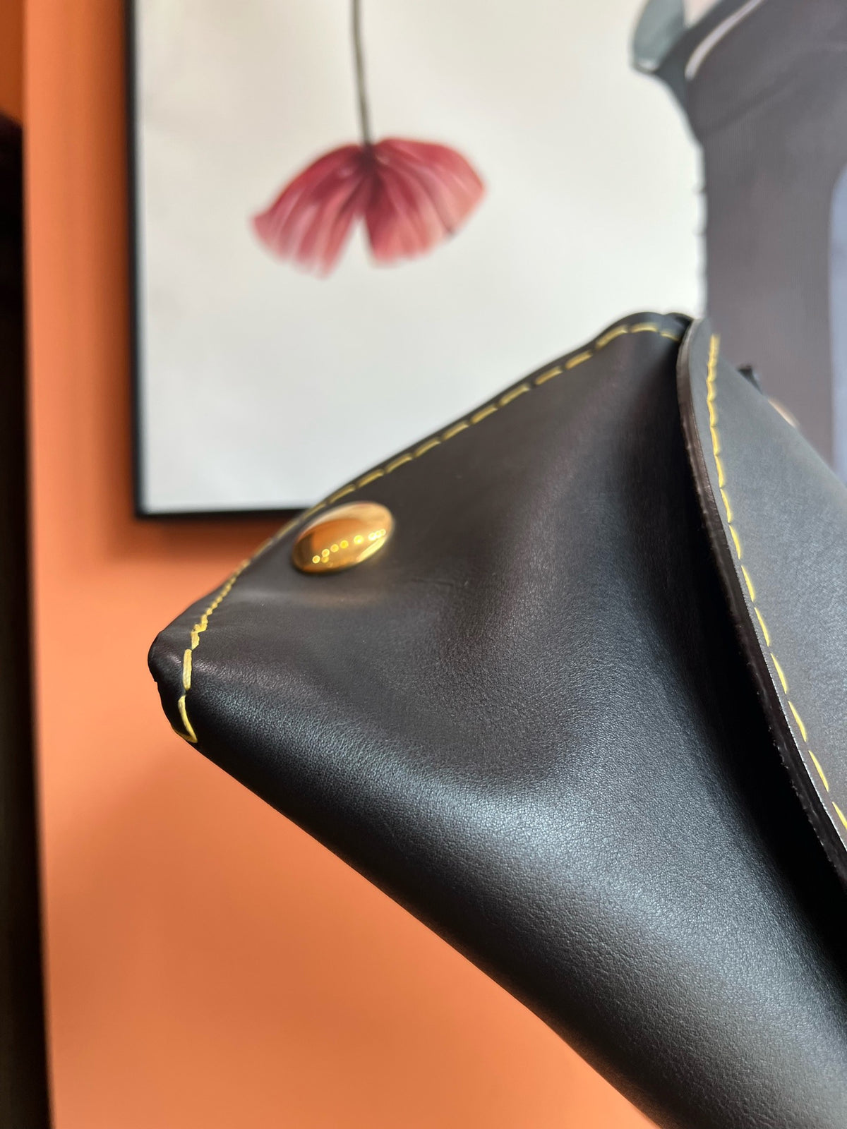 Celine - Orb Ribit - Leather - Black