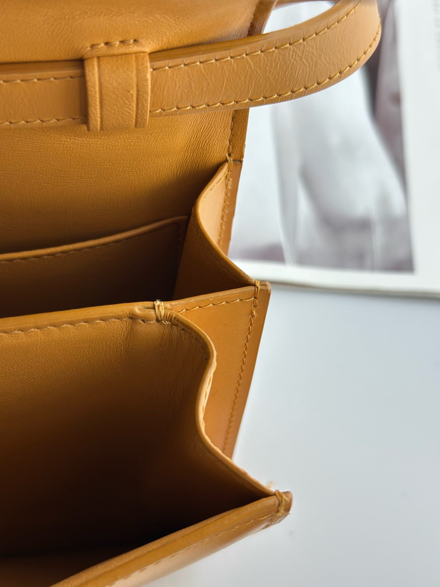 Celine - Other - Box calfskin leather - Yellow - (mini)