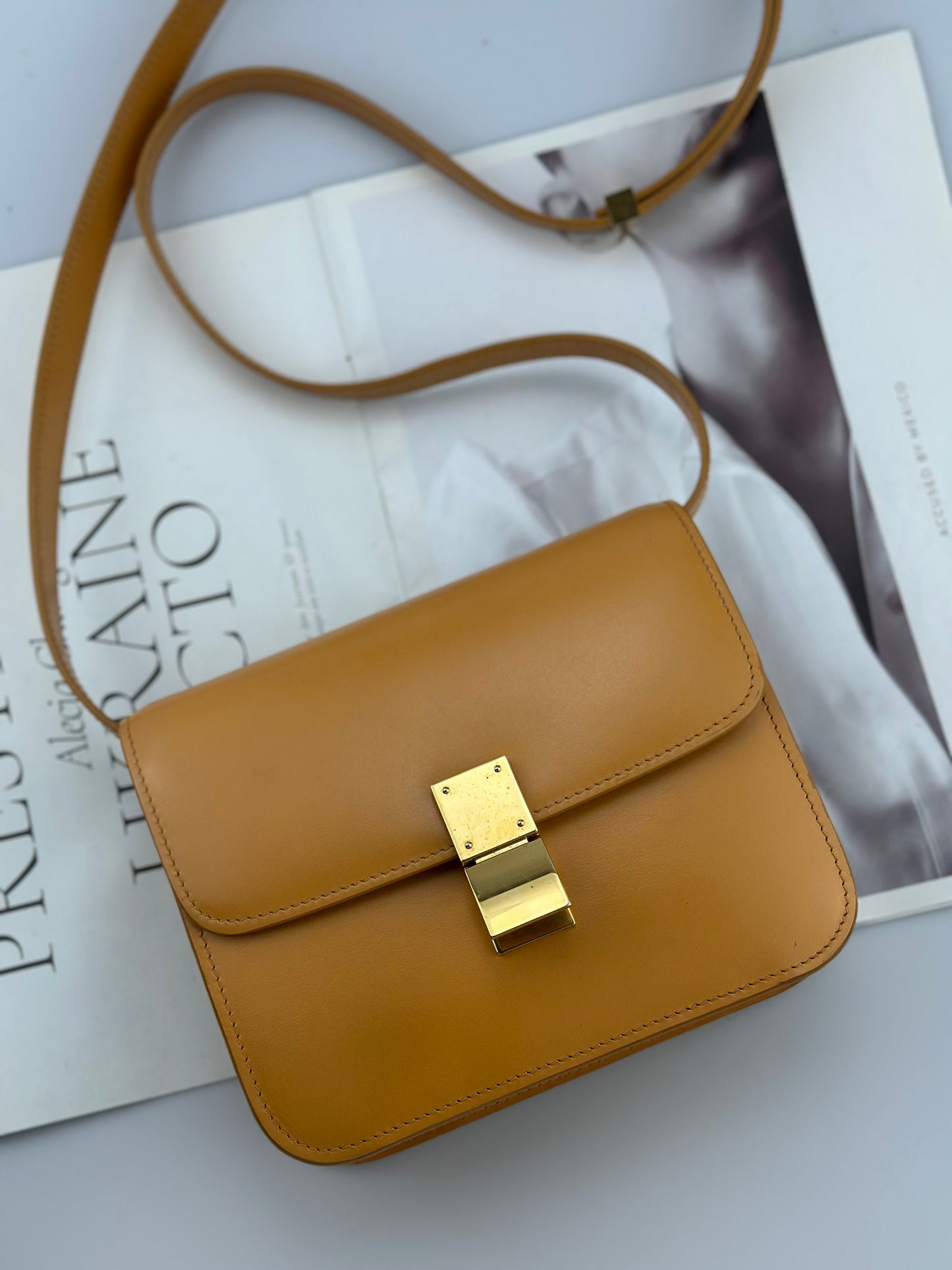 Celine - Other - Box calfskin leather - Yellow - (mini)