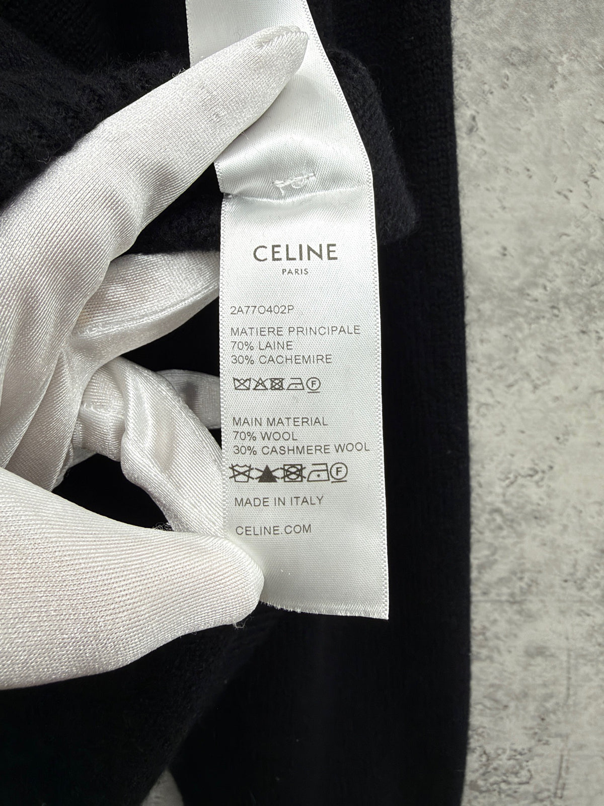 Céline - Other - Cashmere - Black - (XL)