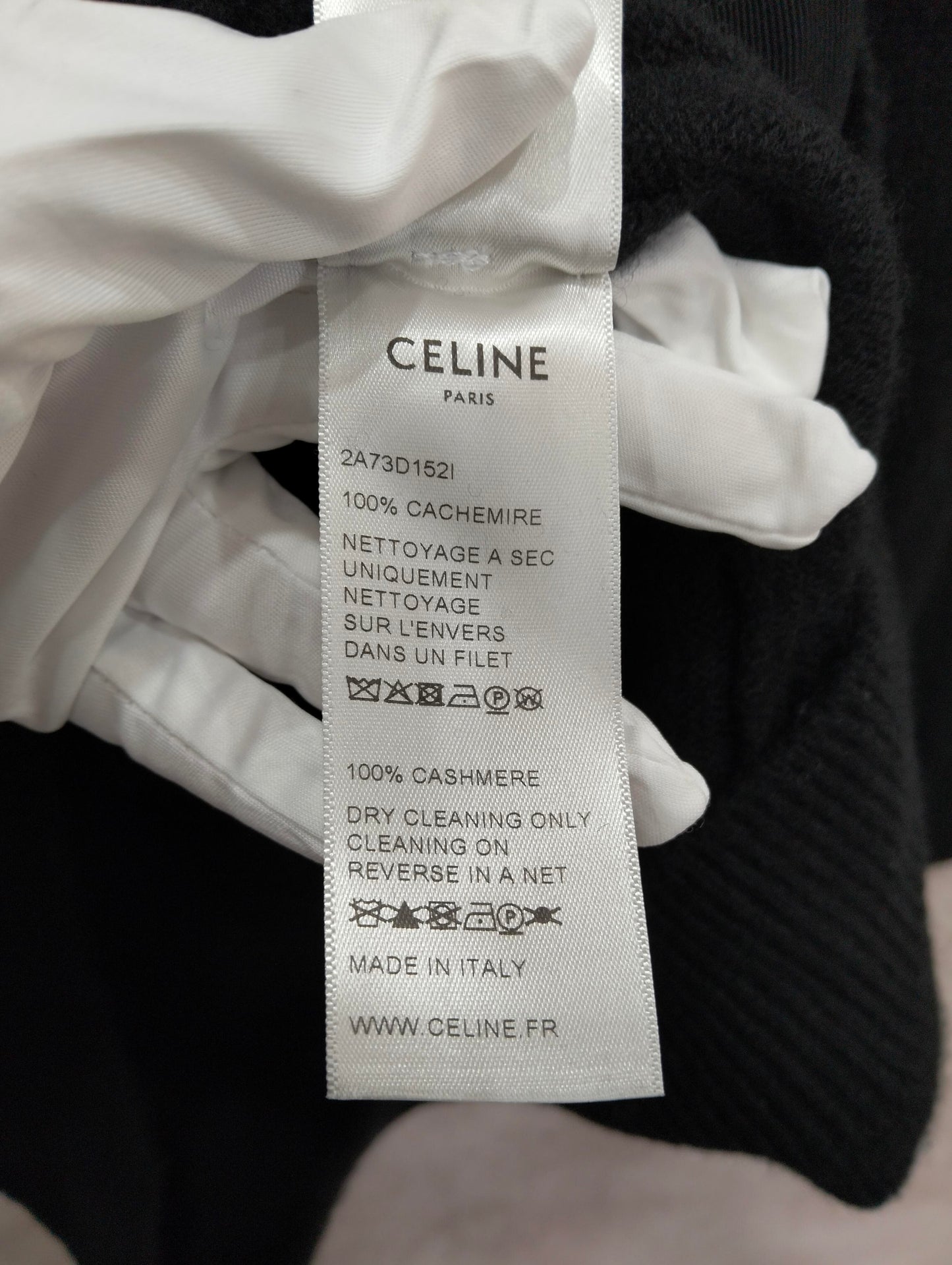 Céline - Other - Cashmere - Black - (XS)