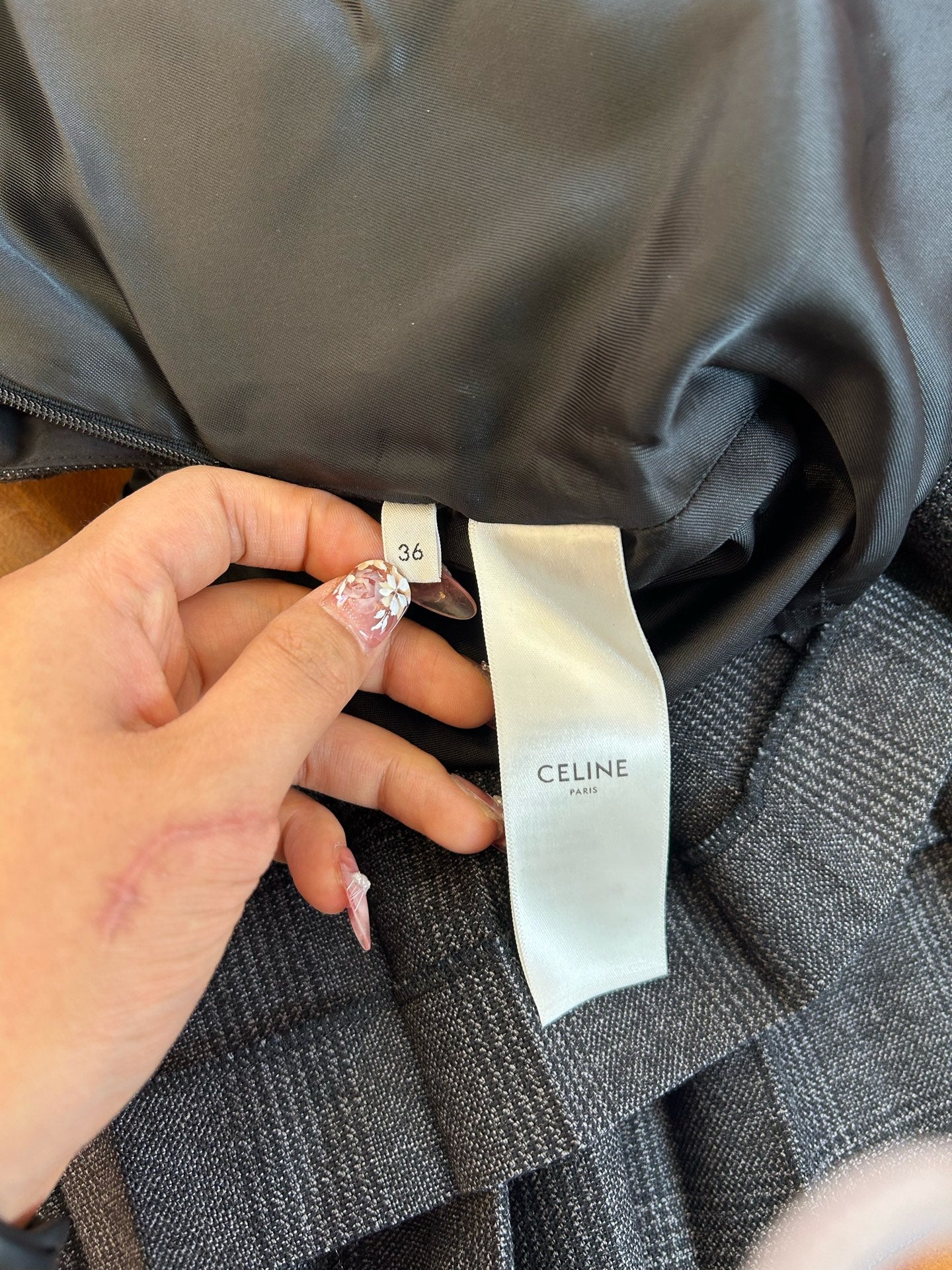 Céline - Other - Cloth - Grey - (36)