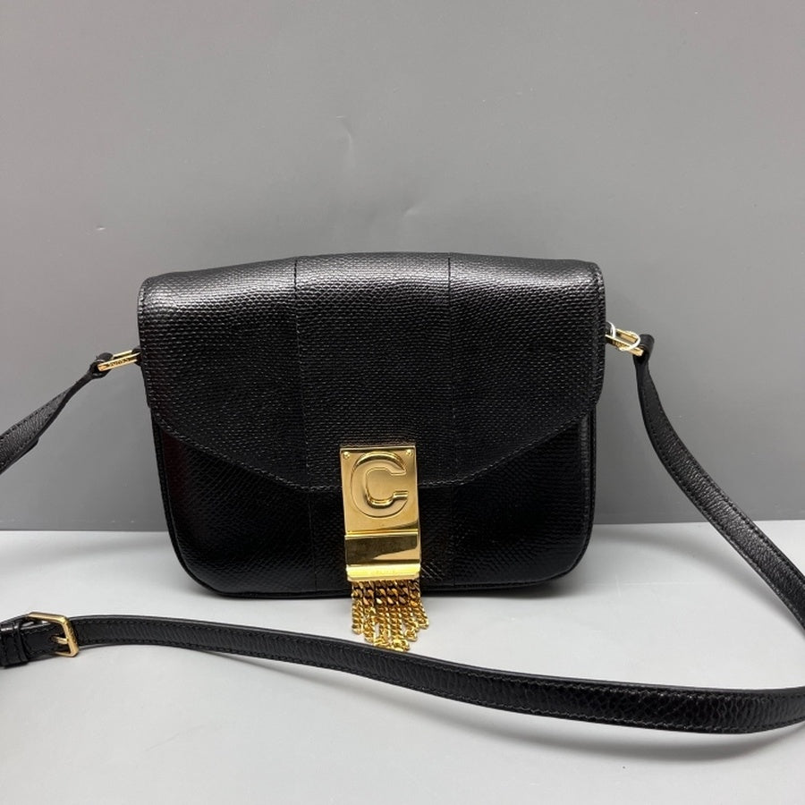 Celine - Other - Exotic leathers - Lizard - Black - (mini)