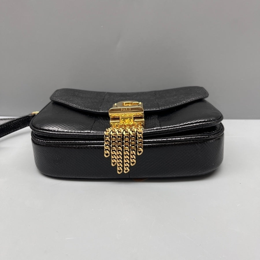 Celine - Other - Exotic leathers - Lizard - Black - (mini)