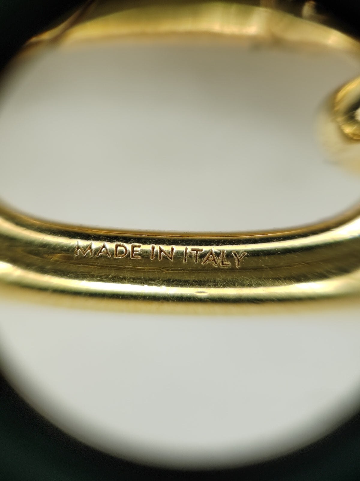 Celine - Other - Gold-tone brass with glass pearls - Gold