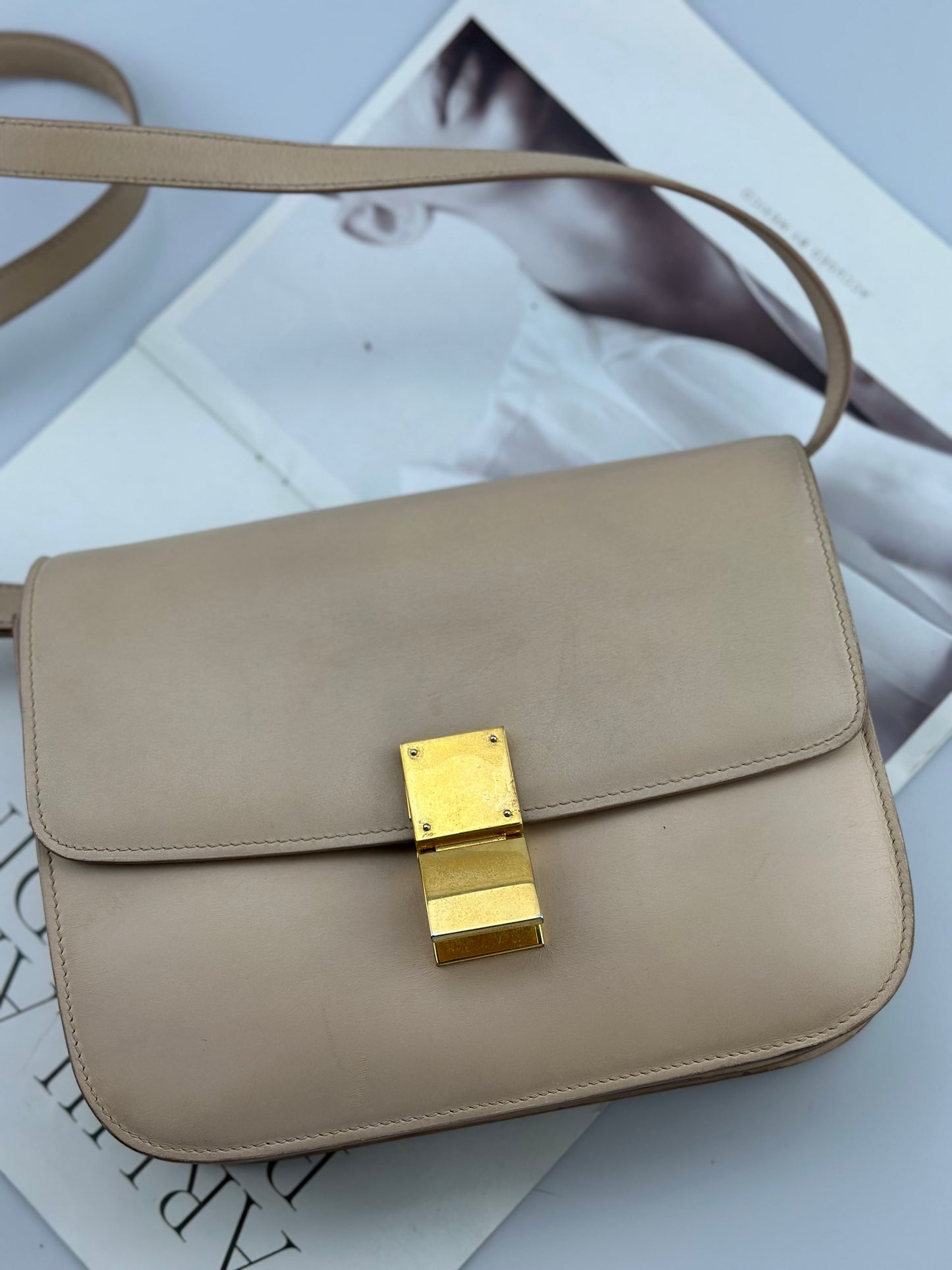 Céline - Other - Leather - Beige - (medium)