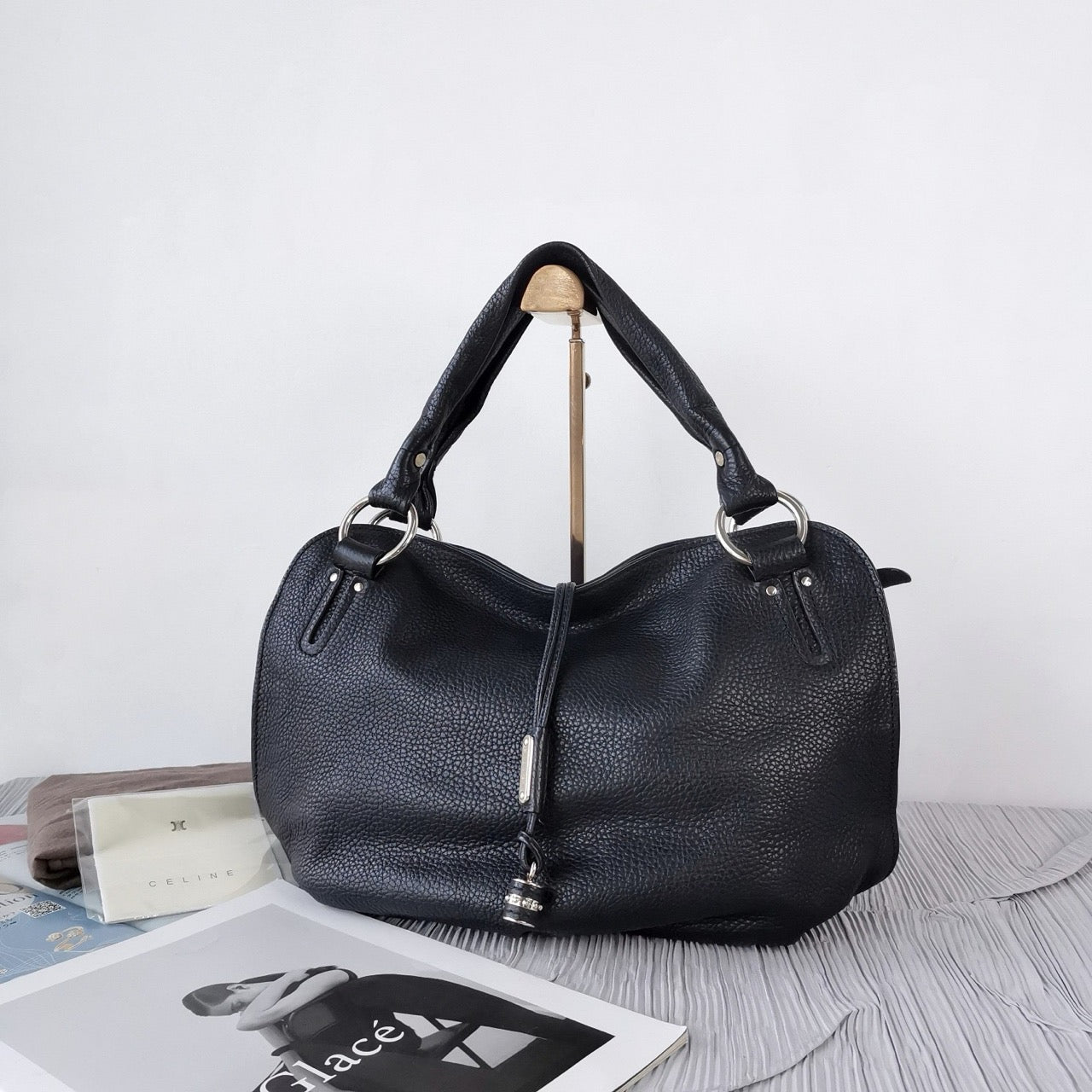 Celine - Other - Leather - Black - (large)
