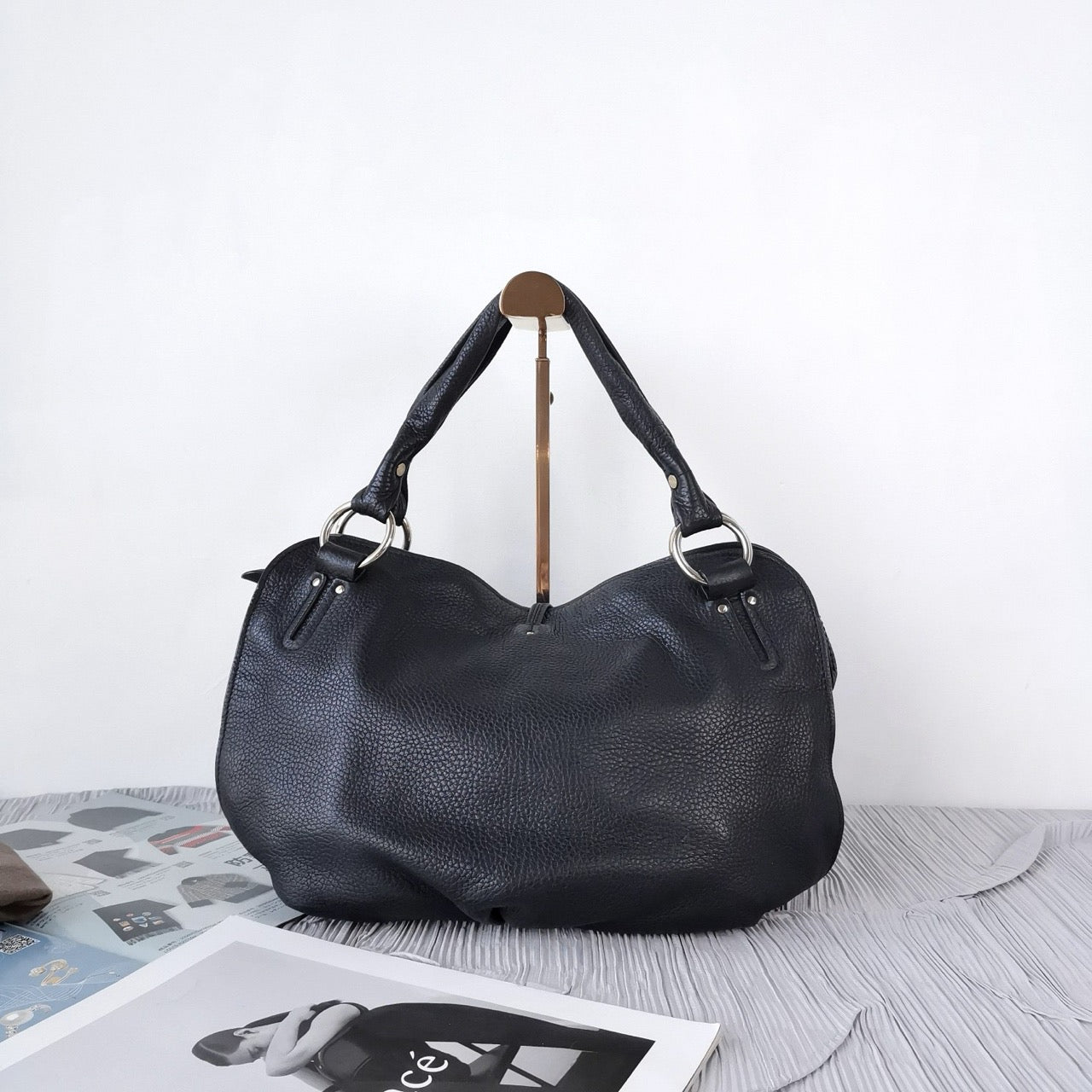 Celine - Other - Leather - Black - (large)