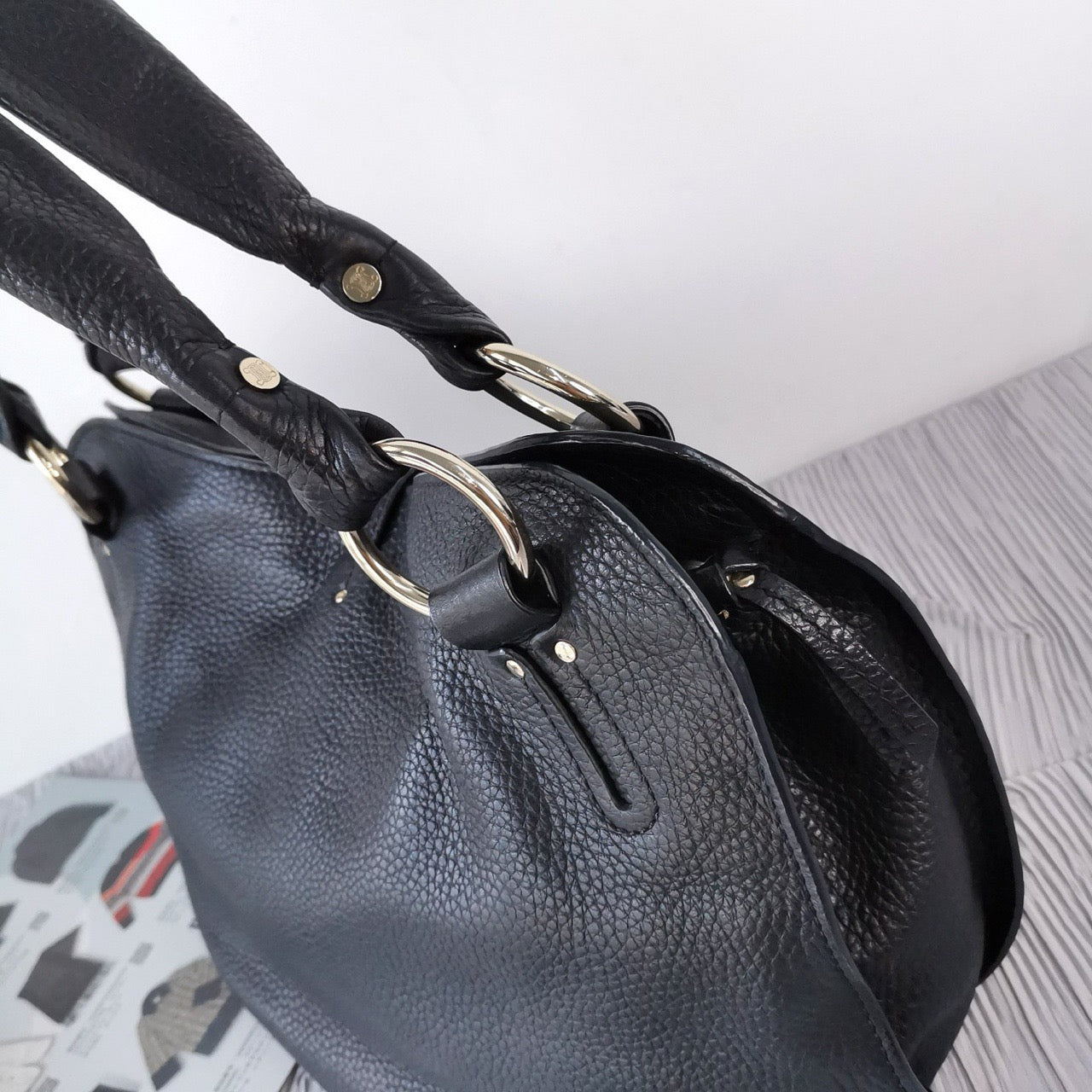 Celine - Other - Leather - Black - (large)