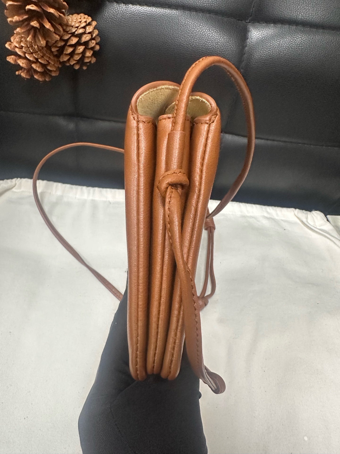Celine - Other - Leather - Camel - (small)