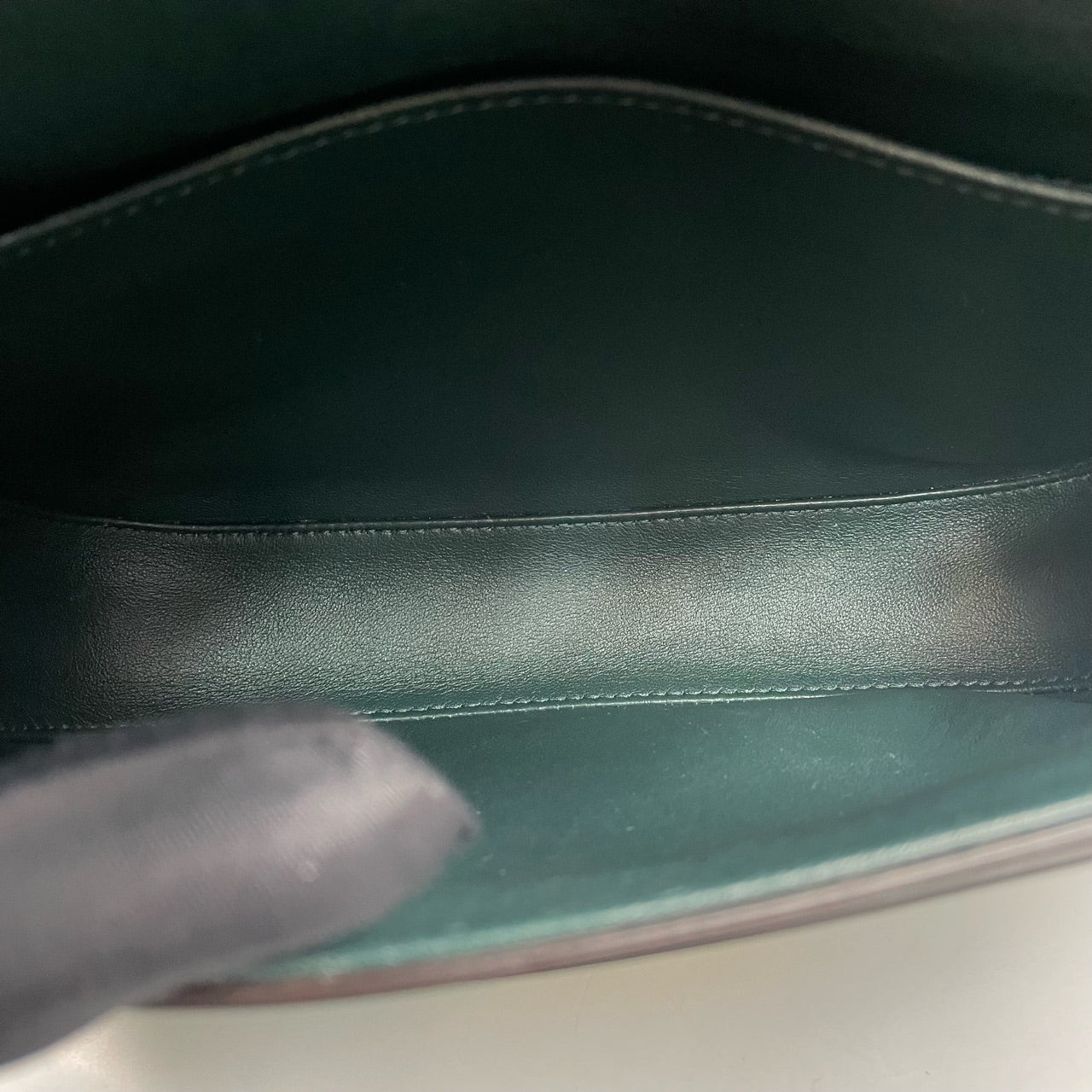 Celine - Other - Leather - Dark Green with Gold-Tone Hardware - (small)