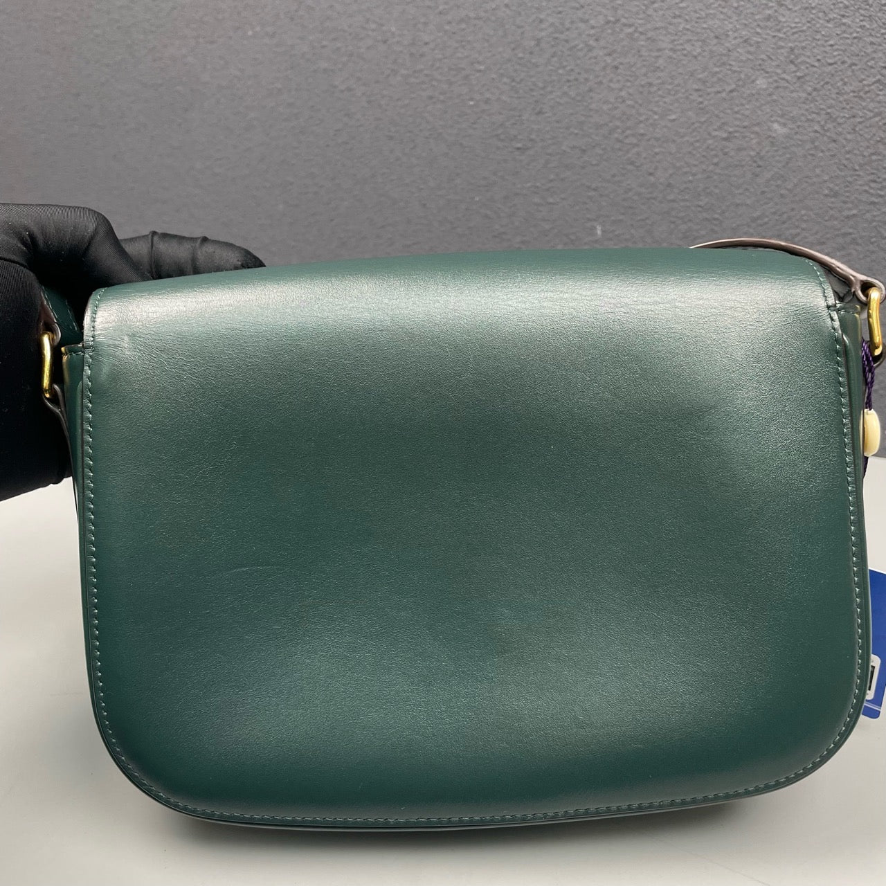 Celine - Other - Leather - Dark Green with Gold-Tone Hardware - (small)