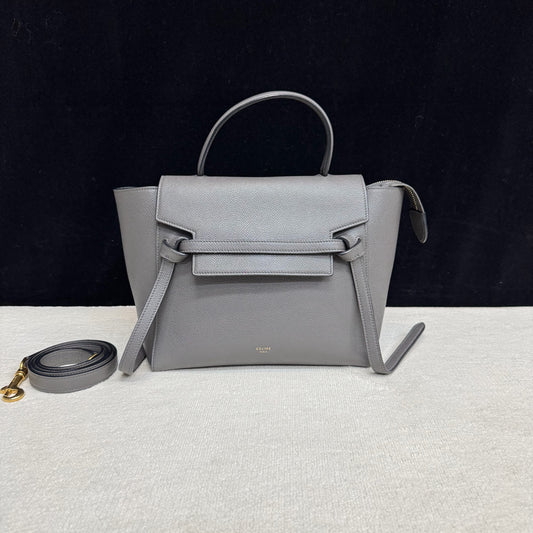 Celine - Other - Leather - Grey - (medium)