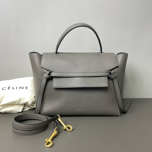 Celine - Other - Leather - Grey - (Micro)