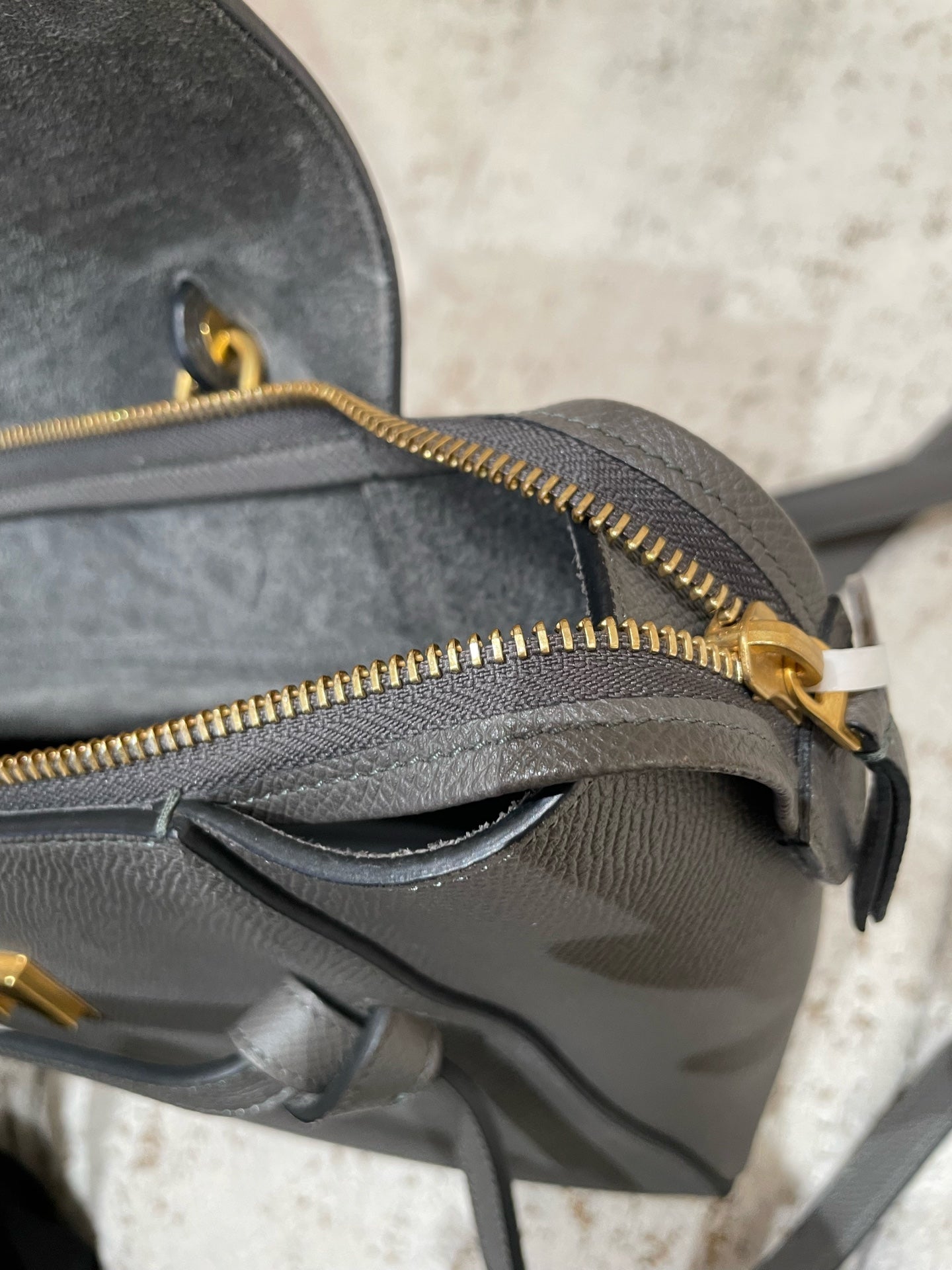 Celine - Other - Leather - Grey - (Micro)