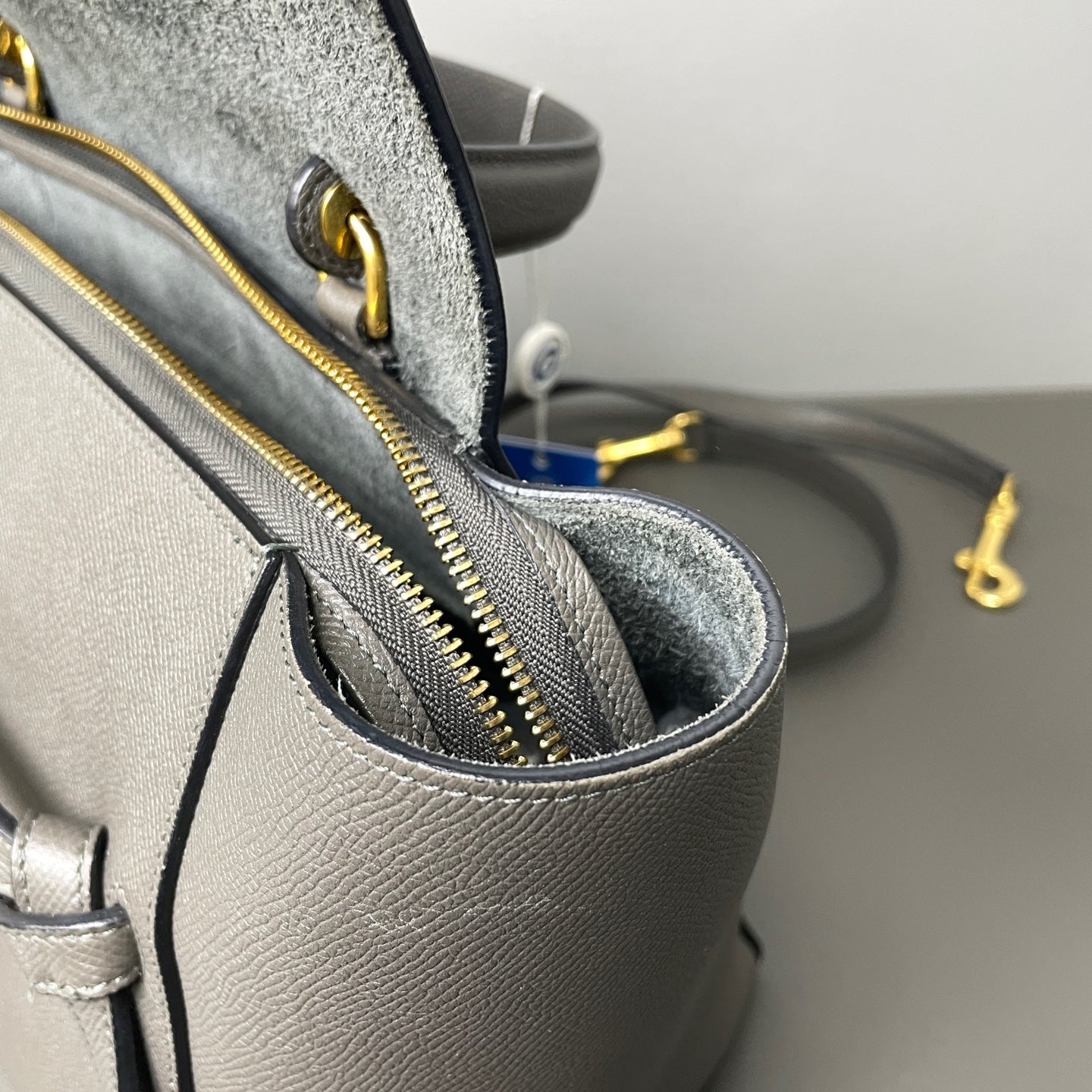 Celine - Other - Leather - Grey - (Micro)