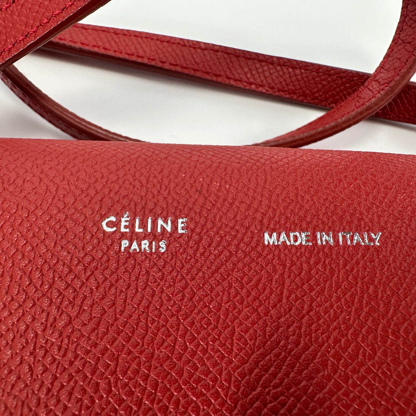 Céline - Other - Leather - Red - (mini)