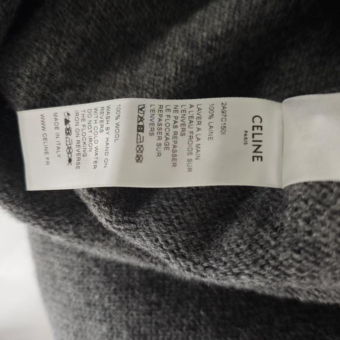 Céline - Other - Wool - Grey - (M)