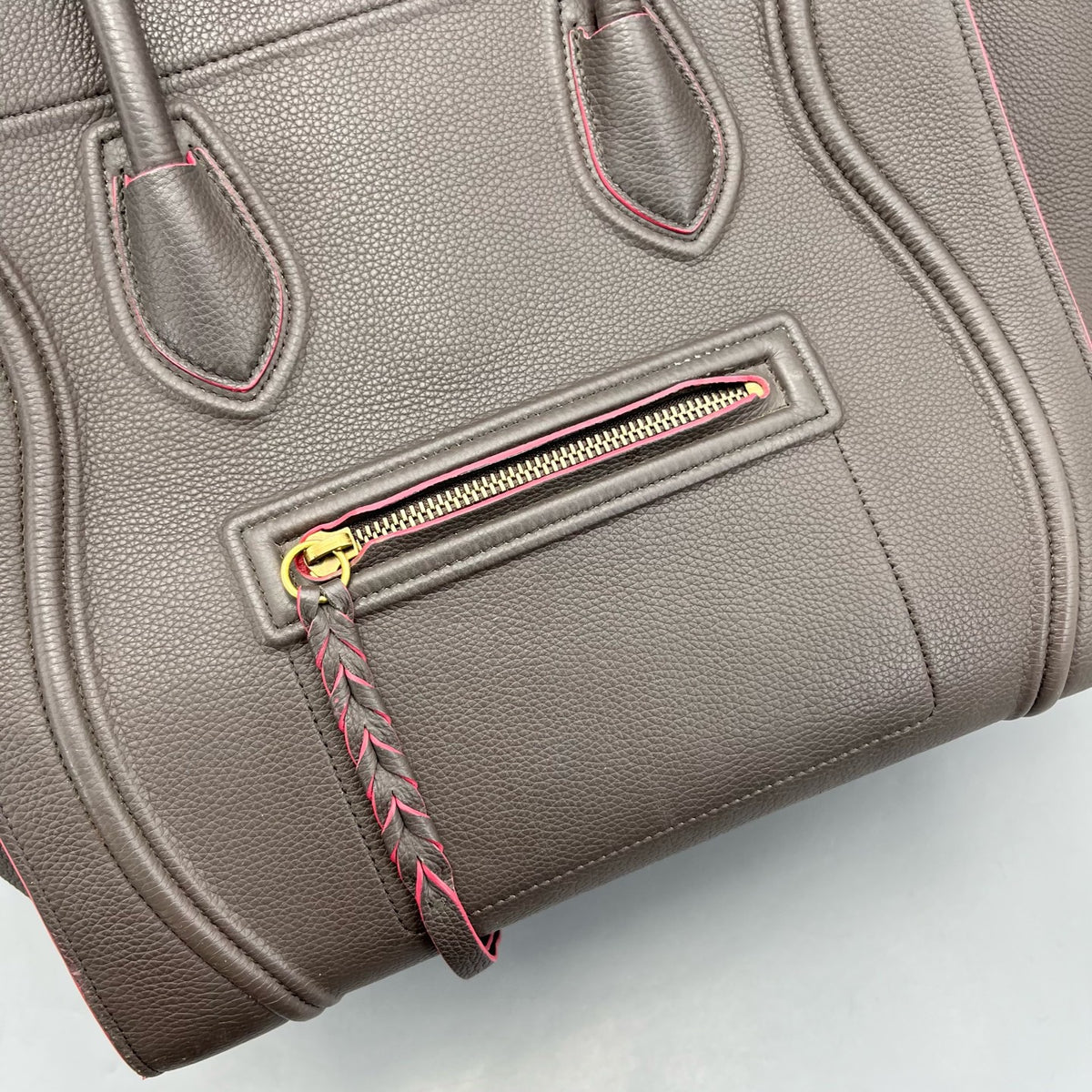 Celine - Phantom Large - Leather - Grey - (Large)