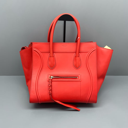 Celine - Phantom - Leather - Red - (medium)