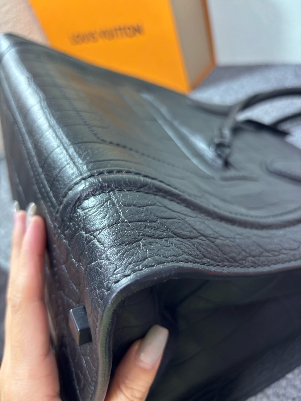 Celine - Phantom Luggage - Leather - Black