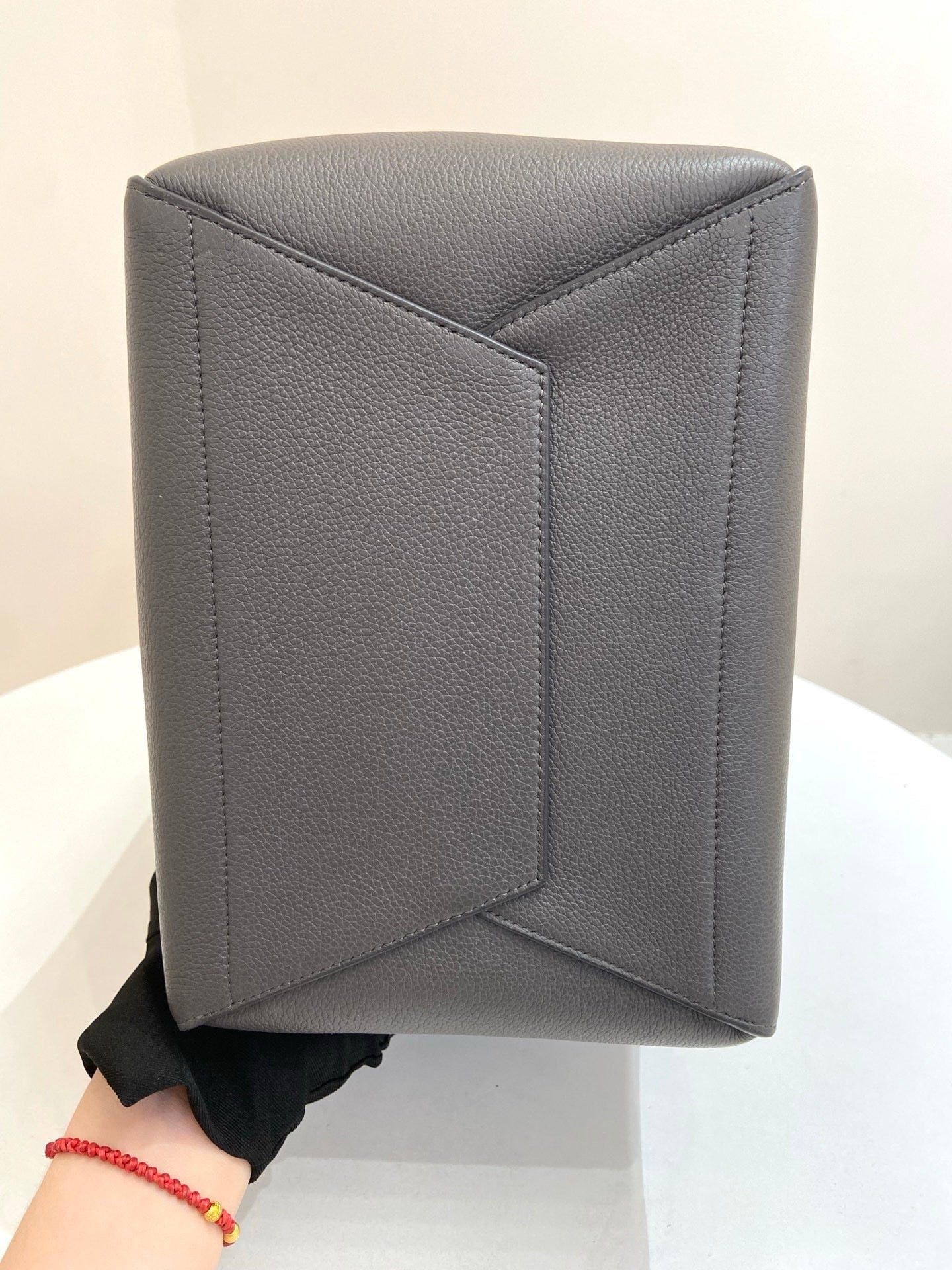 Celine - Sangle - Leather - Grey - (medium)