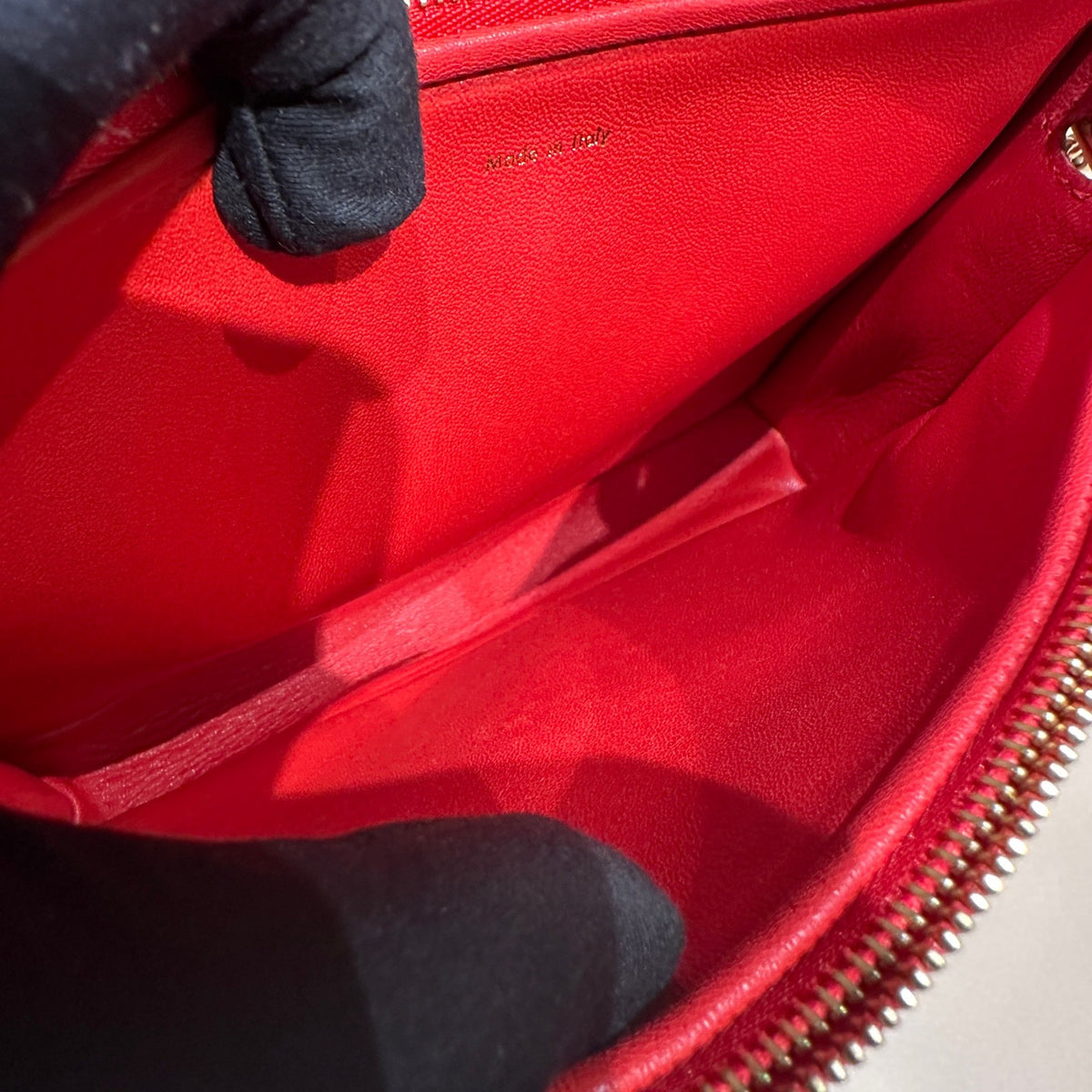 Celine - Shoulder Bag - Leather - Red - (mini)