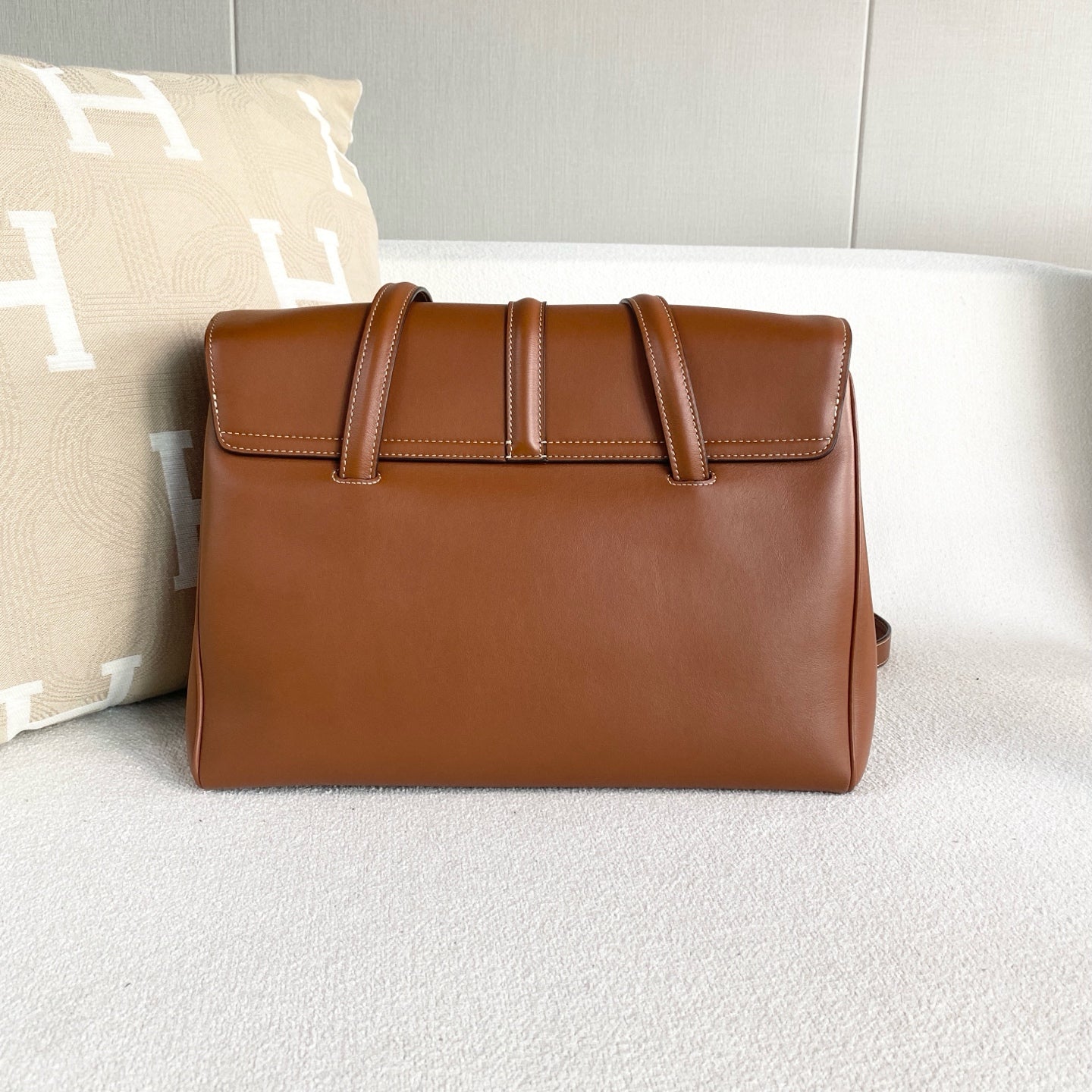 Celine - Soft 16 - Leather - Brown - (Large)