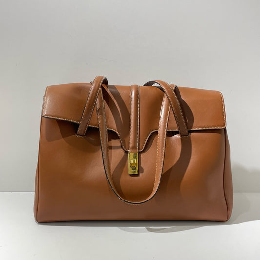 Celine - Soft 16 - Leather - Brown - (medium)