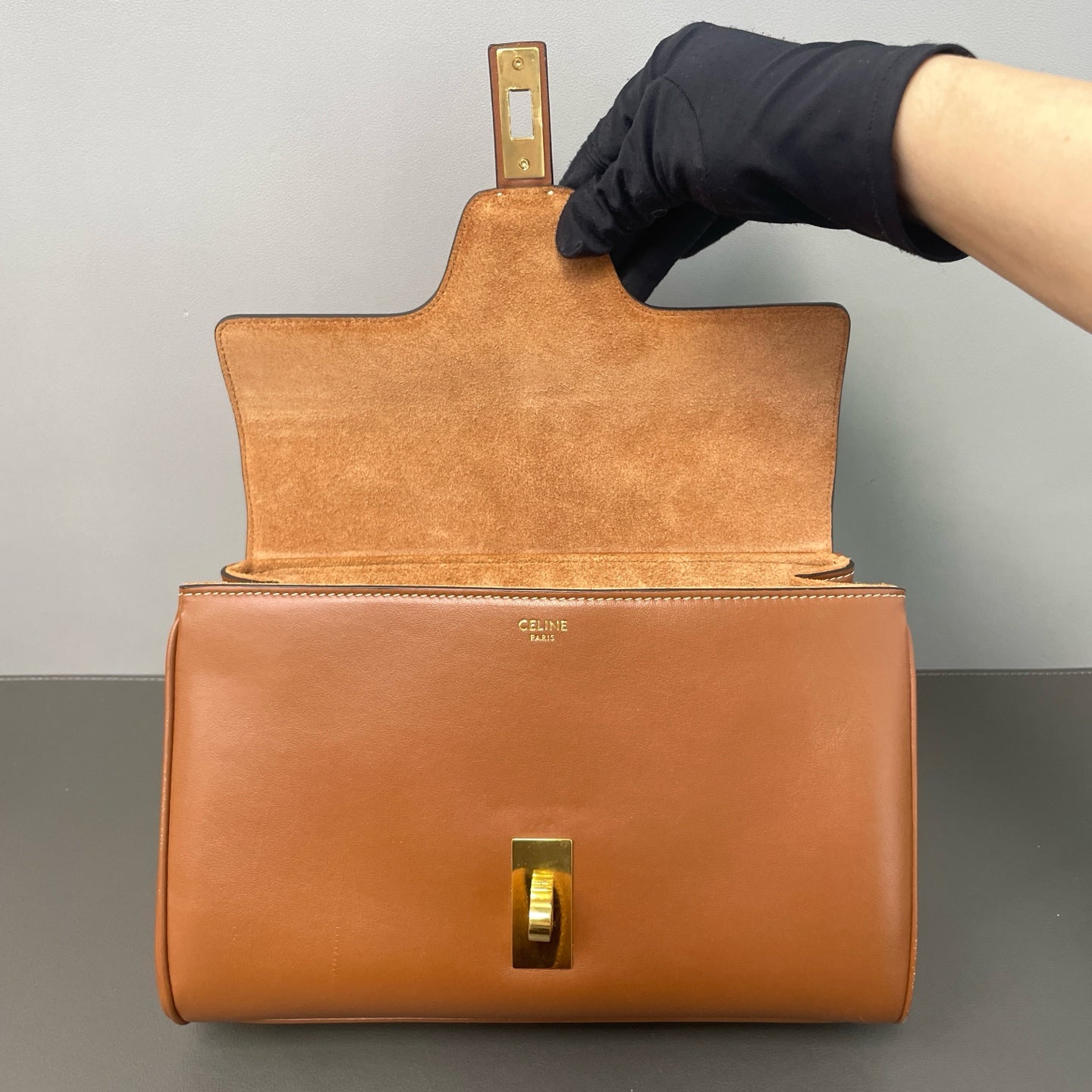 Celine - Soft 16 - Leather - Brown - (small)