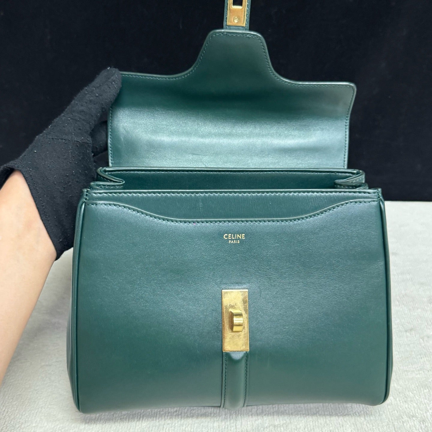 Celine - Soft 16 - Leather - Green - (mini)