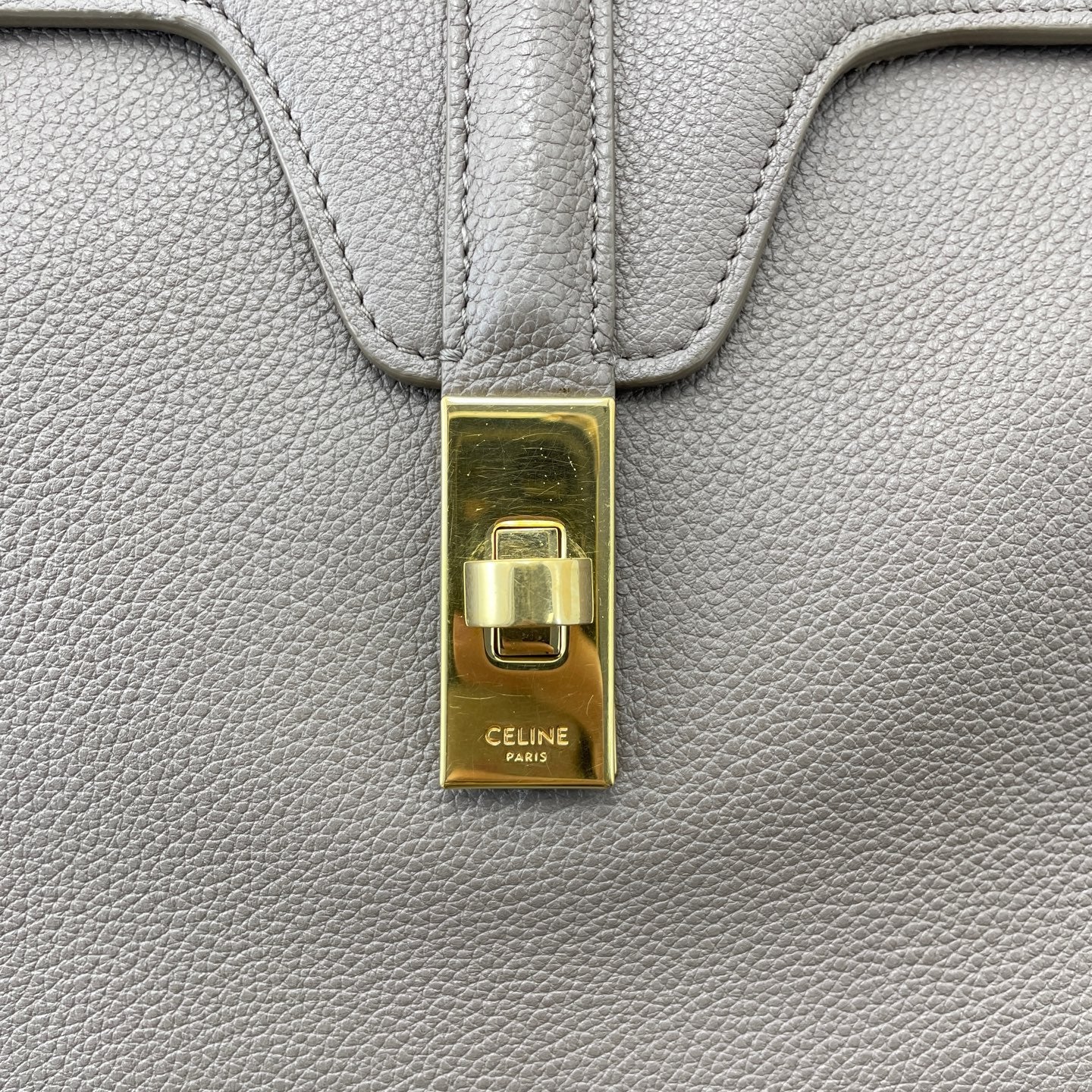 Celine - Soft 16 - Leather - Grey - (Large)