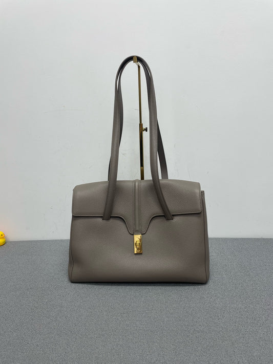 Celine - Soft 16 - Leather - Grey - (Medium)