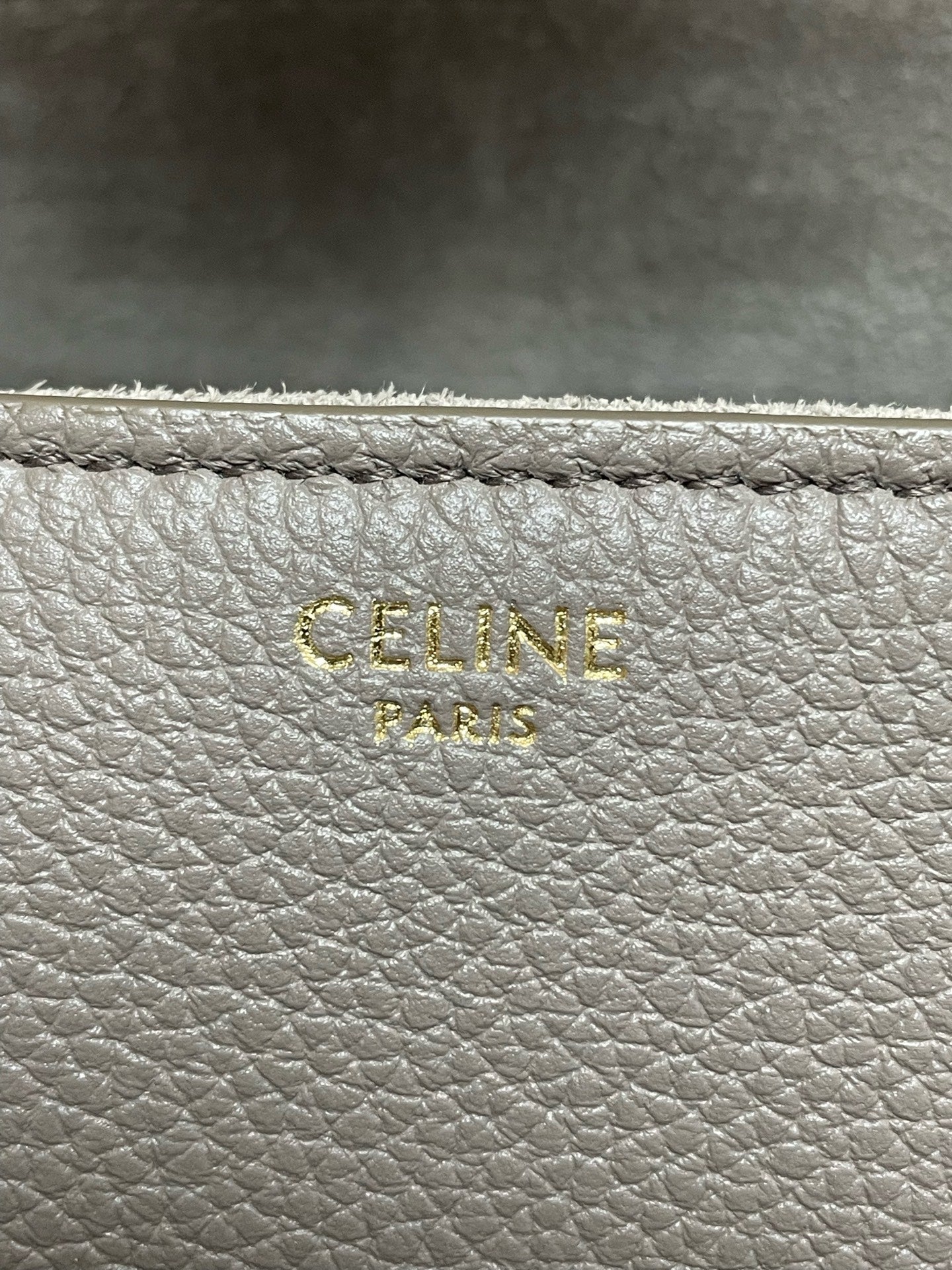 Celine - Soft 16 - Leather - Grey - (Medium)