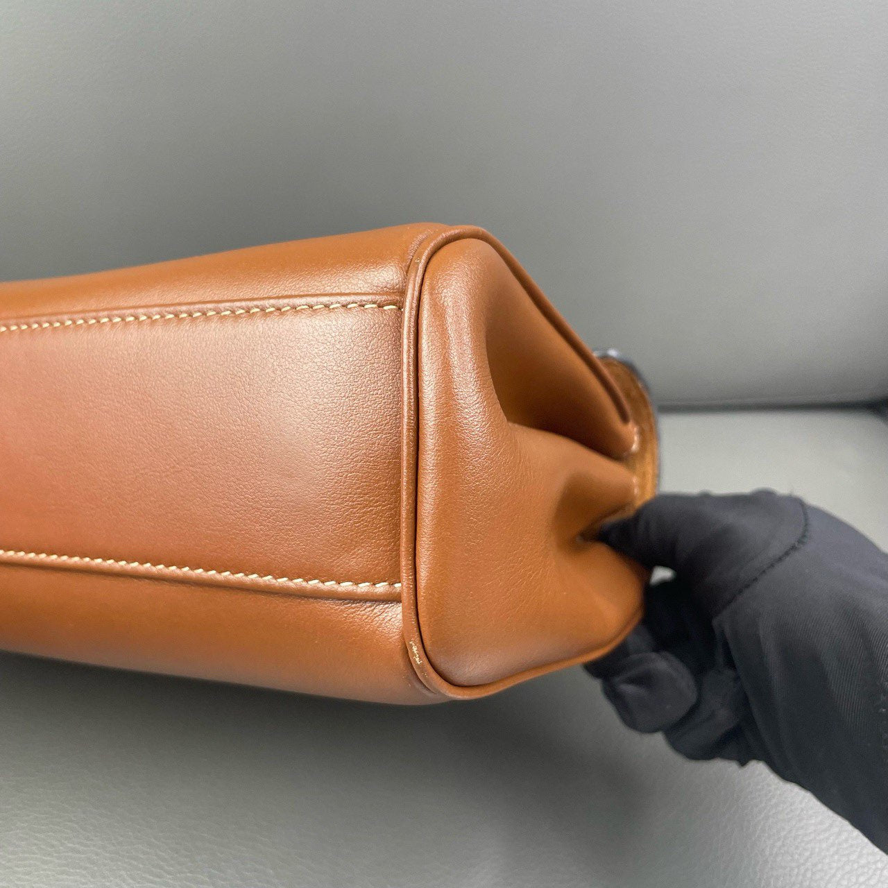 Celine - Soft 16 Small - Cowhide leather - Caramel - (Small)