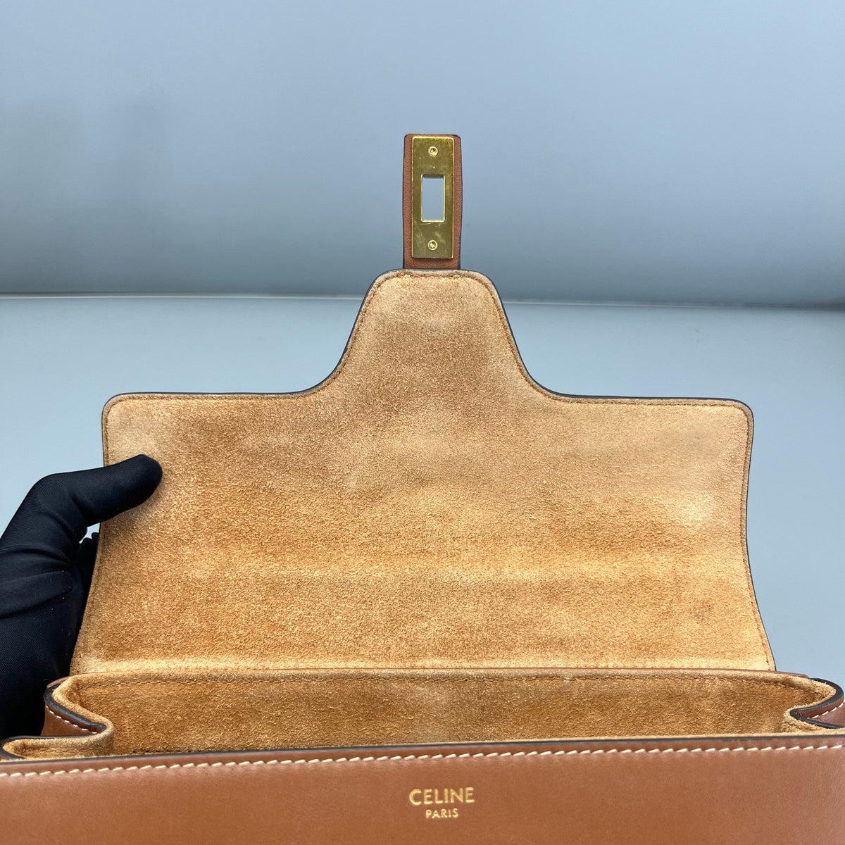 Celine - Soft 16 Small - Leather - Brown - (small)