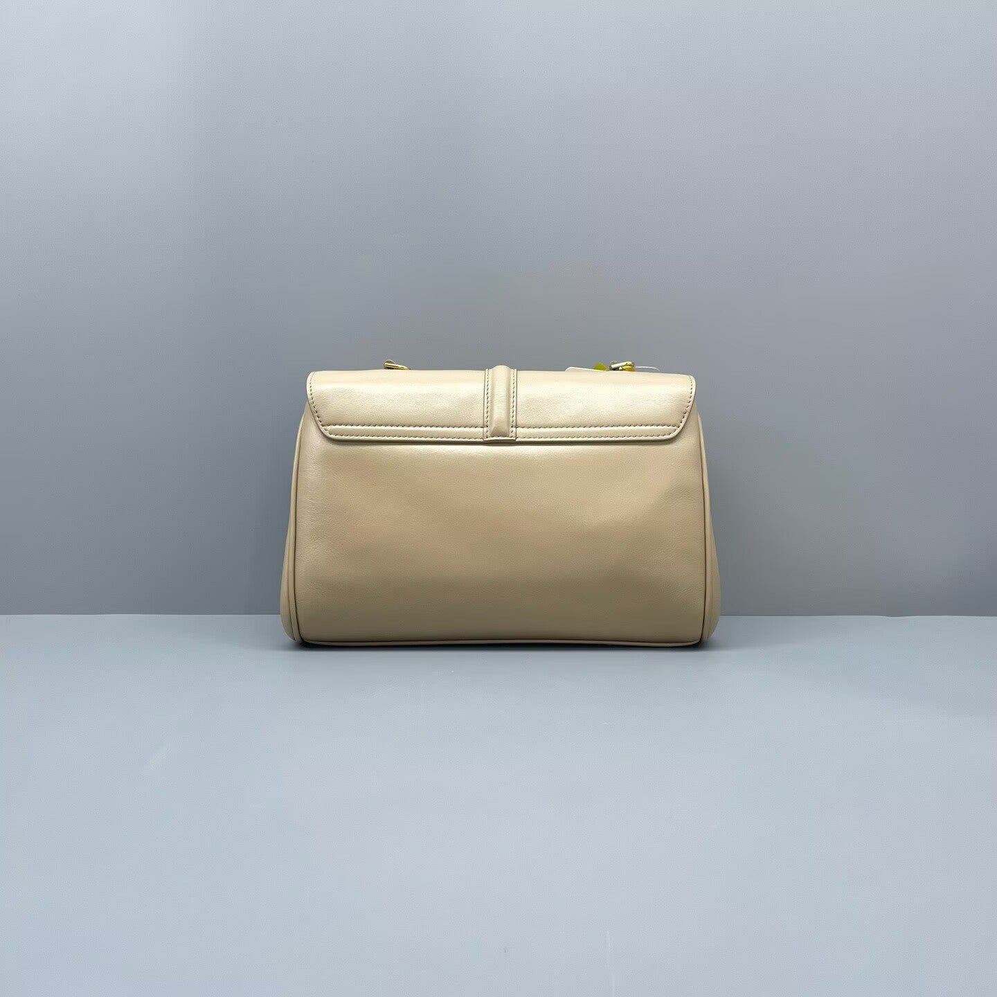 Celine - Soft 16 - Smooth calfskin leather - Milk tea beige with Gold-Tone Hardware - (small)