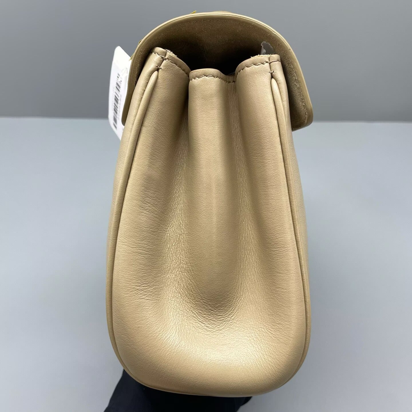 Celine - Soft 16 - Smooth calfskin leather - Milk tea beige with Gold-Tone Hardware - (small)