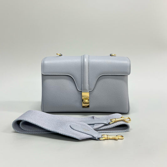 Celine - Soft 16 Teen - Leather - Grey - (small)