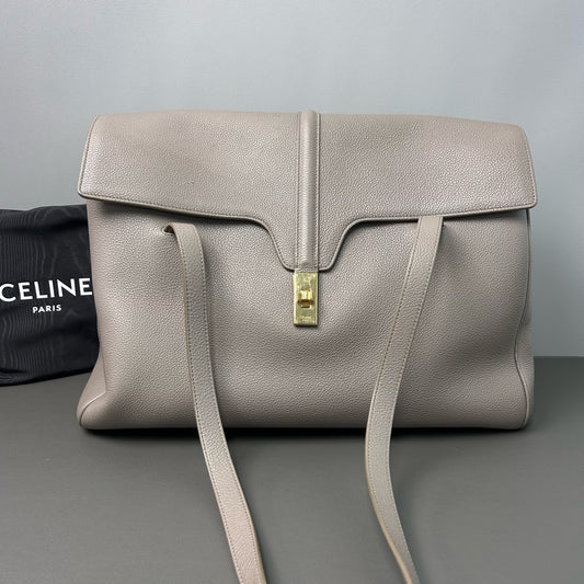 Celine - Soft Tote - Leather - Grey - (medium)