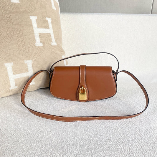Celine - Tabou - Leather - Brown - (Small)