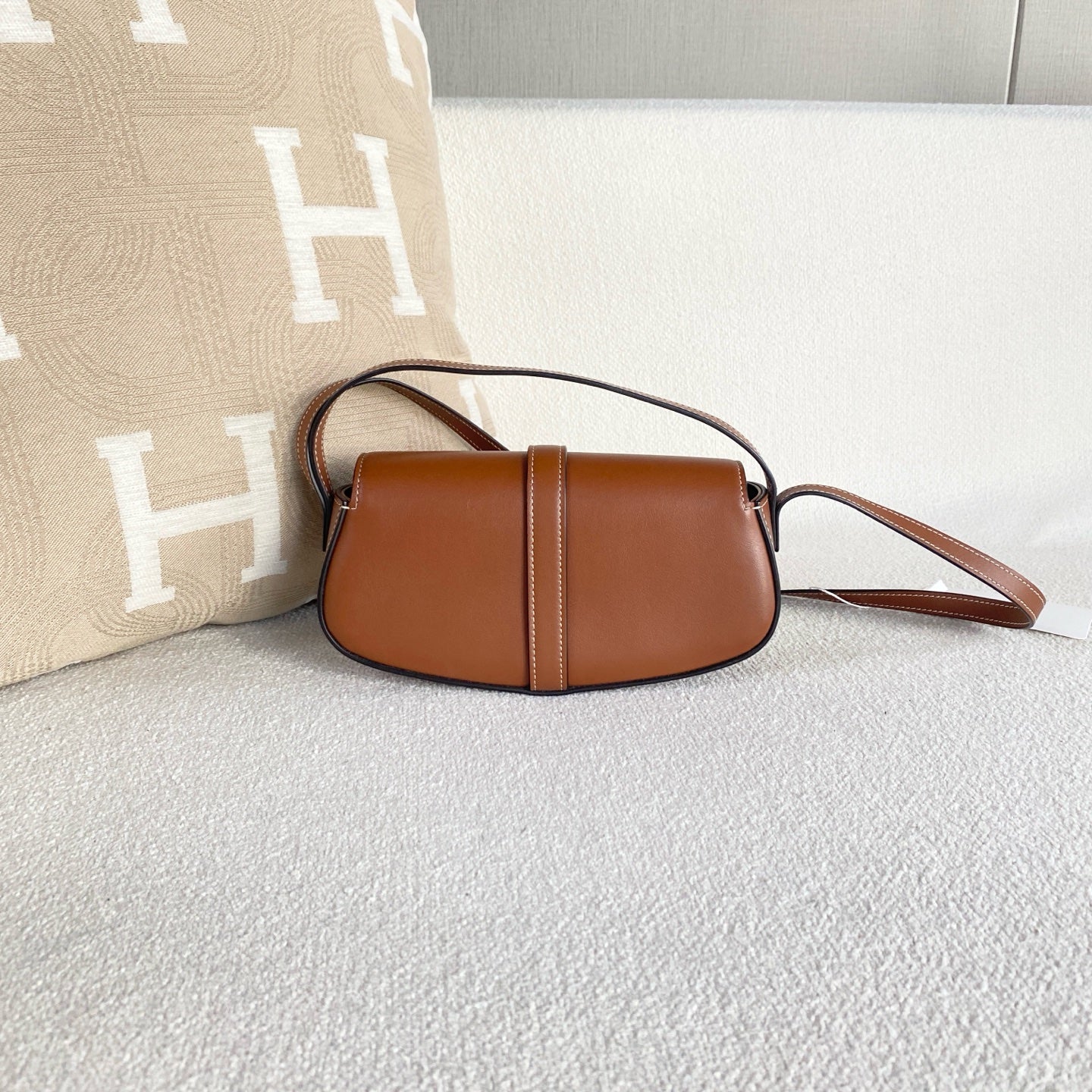 Celine - Tabou - Leather - Brown - (Small)