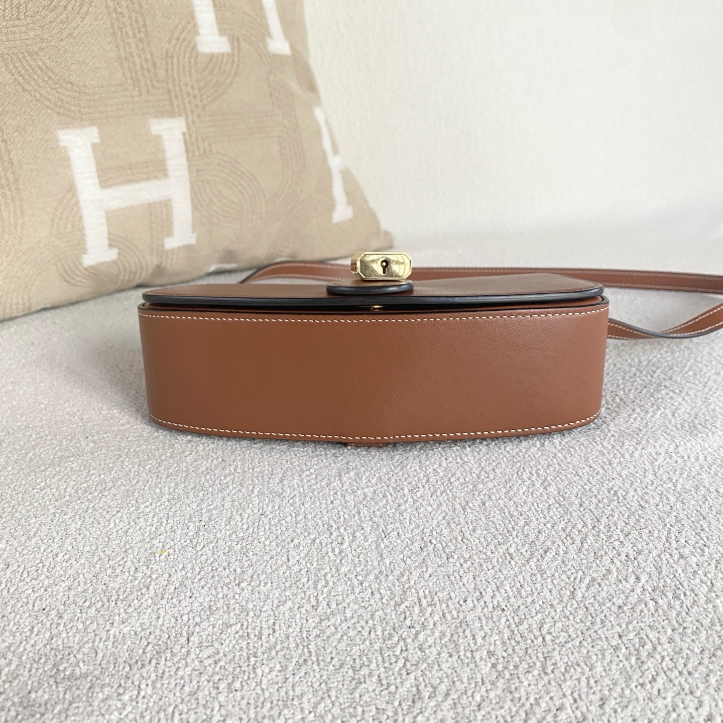 Celine - Tabou - Leather - Brown - (Small)