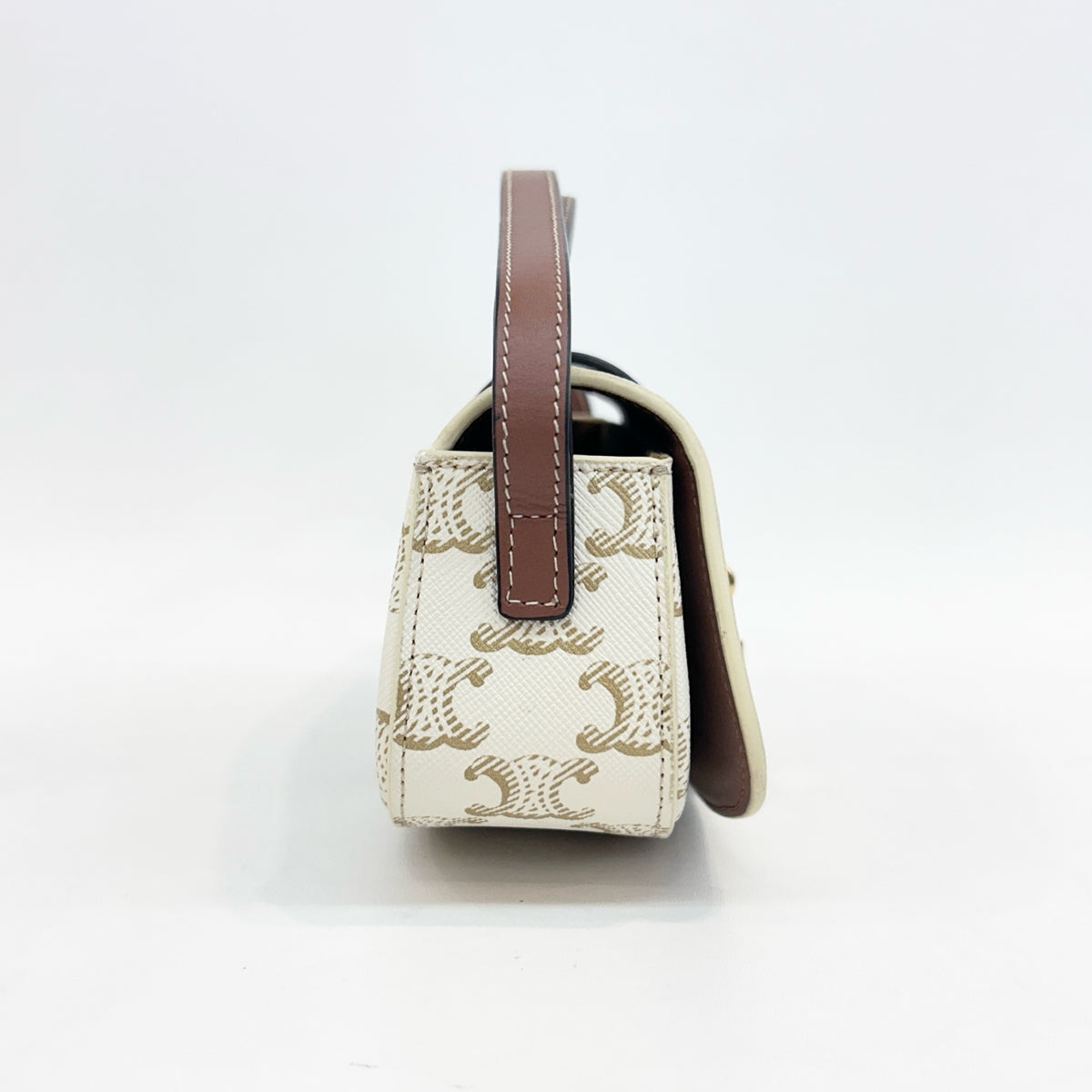 Celine - Tabou - Leather - White - (mini)