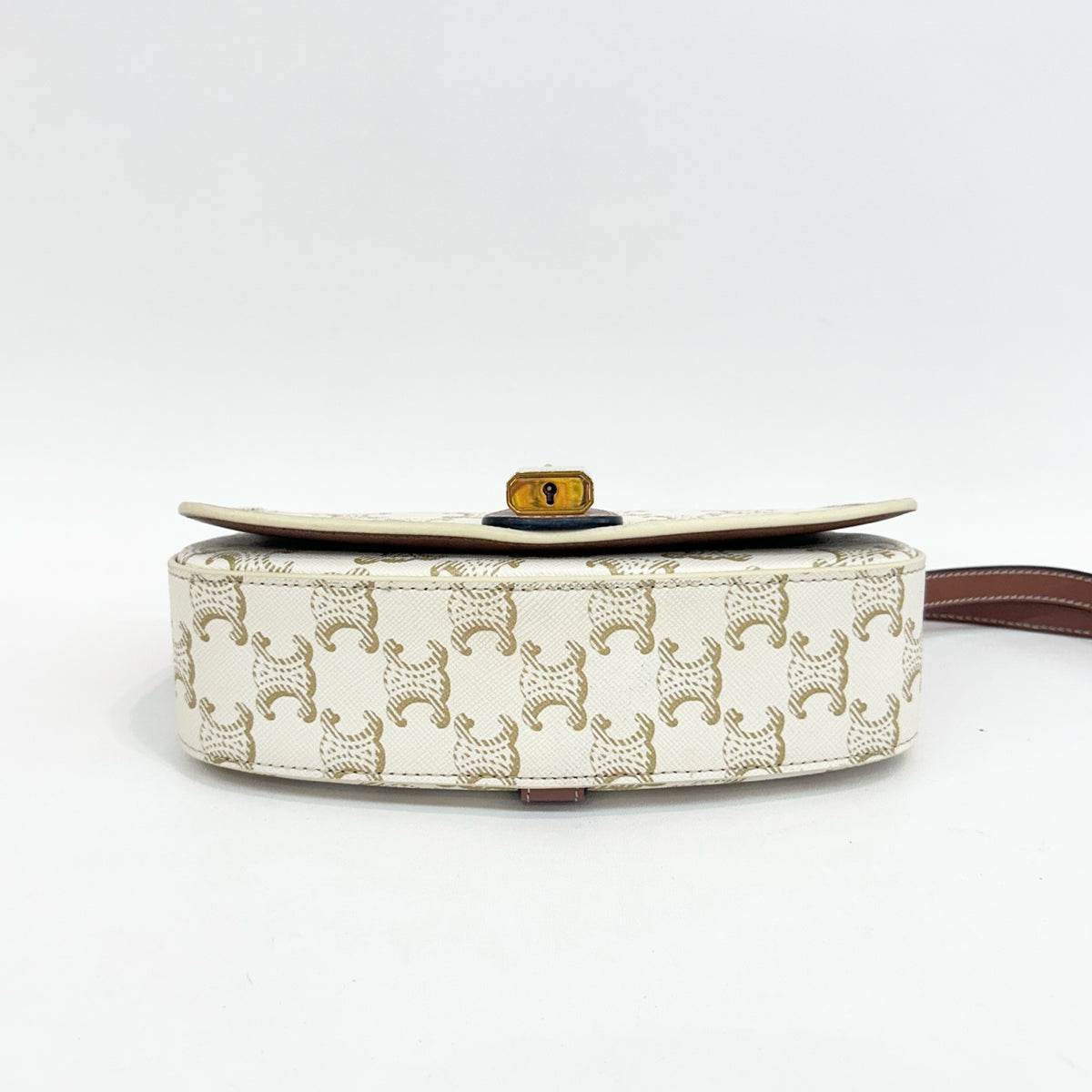 Celine - Tabou - Leather - White - (mini)